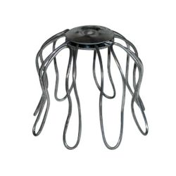 bladvanger - boldraadrooster rond 60mm gegalvaniseerd