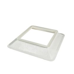 Polyester opstand voor lichtkoepel met een hoogte van 15cm