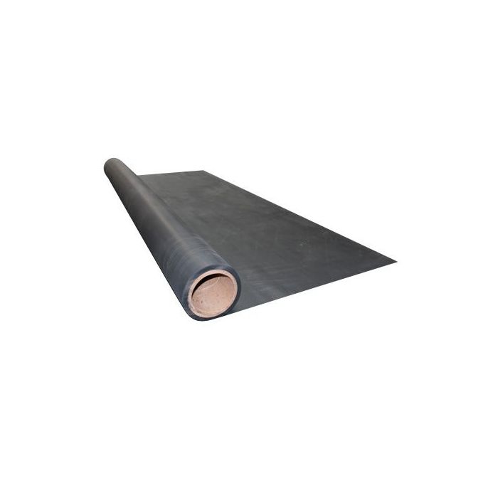 Heavy Duty HDPE vijverfolie 6 x 8 m (19,7 ft x 26,2 ft) zwart flexibel membraan voor viszwembaden, tuinvijvers, ondoordringbare vijvervoering