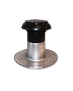 Ontluchting dubbelwandig rond 50-60mm