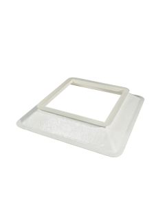 Polyester opstand voor lichtkoepel met een hoogte van 15cm