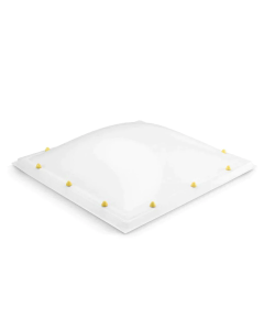 Lichtkoepel acrylaat opaal dubbelwandig