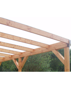 Veranda dak pakket Basic 300 cm breed